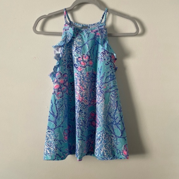 Lilly Pulitzer Tops - NWT New Lilly Pulitzer Blue and Pink Billie Top in Now You Sea Me Size Small